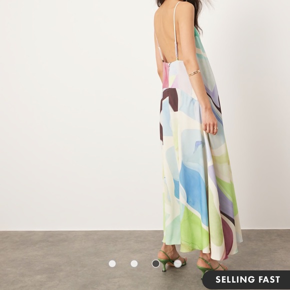 Beautifully Elegant Dress with Low Hanging Back - Picture 5 of 5